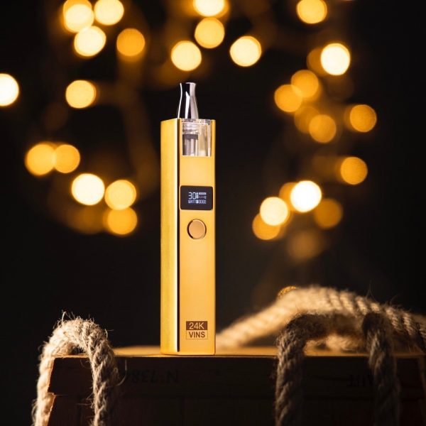 【小煙套組】VINS 24K小金條 18K小銀磚 30W 鋅合金材質 0.8-1.0Ω空倉：圖片 8