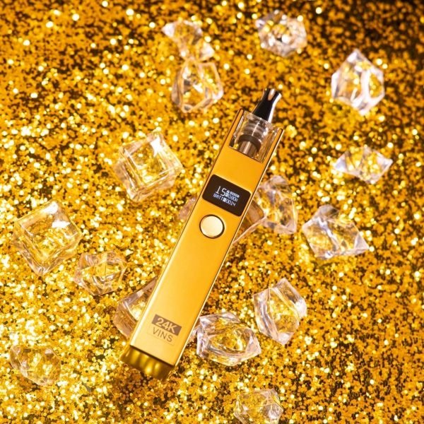 【小煙套組】VINS 24K小金條 18K小銀磚 30W 鋅合金材質 0.8-1.0Ω空倉：圖片 7