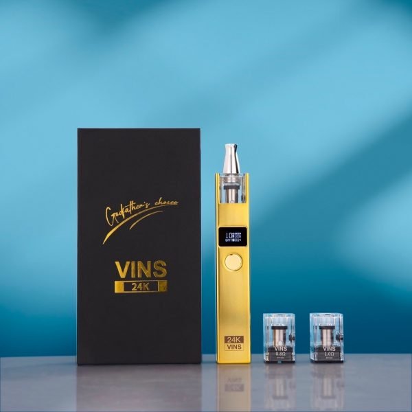 【小煙套組】VINS 24K小金條 18K小銀磚 30W 鋅合金材質 0.8-1.0Ω空倉：圖片 6