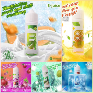 【大煙油】LHVAPEYM 馬來西亞品牌 60ml（6mg）-沙士 酸梅 釋迦荔枝 哈密瓜 牛奶糖 蘋果葡萄