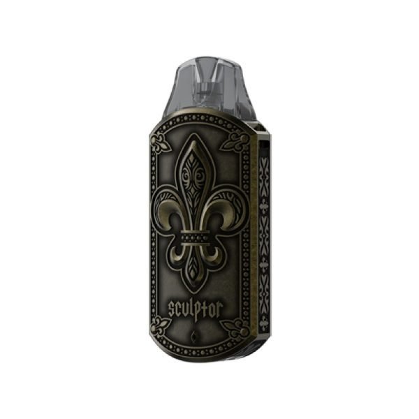 【小煙套組】UWELL SCULPTOR雕塑家 11W 電鍍金屬與雕刻的藝術結合 1.2Ω空倉：圖片 9